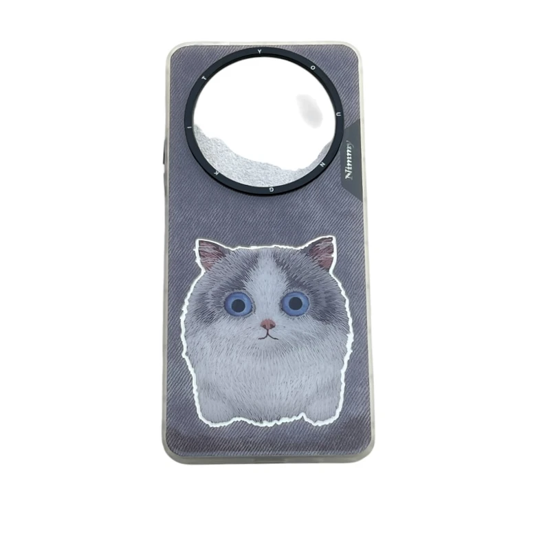 کاور نیمی مدل گربه ملوس کد 54 مناسب برای گوشی موبایل شیائومی Redmi A3 2024