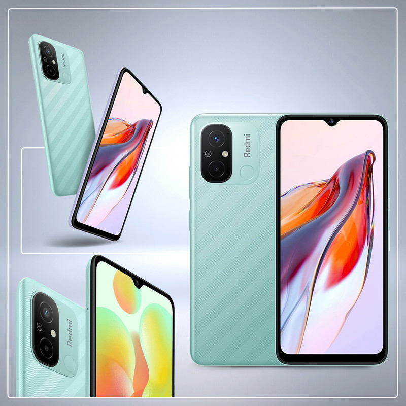 گوشی موبایل شیائومی مدل Redmi 12C دو سیم کارت ظرفیت 64 گیگابایت و رم 4 گیگابایت - پک چین و رام گلوبال