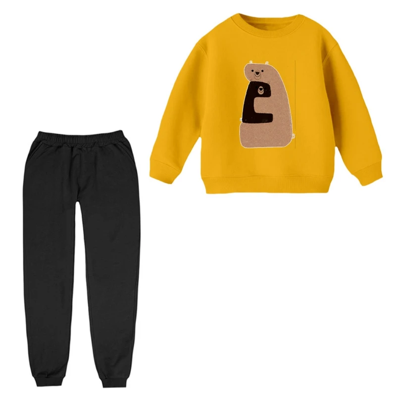 ست سویشرت و شلوار راحتی بچگانه مدل خرس های عاشق