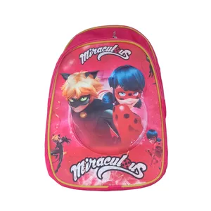کوله پشتی مدل دختر کفشدوزکی کد lady-140-2Z-3