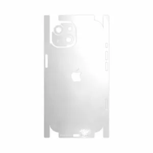 MAHOOT Metallic-White-FullSkin Cover Sticker for Apple iPhone 15
