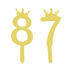 تاپر کیک هانستو مدل عدد 87 کد TPN87 مجموعه 2 عددی