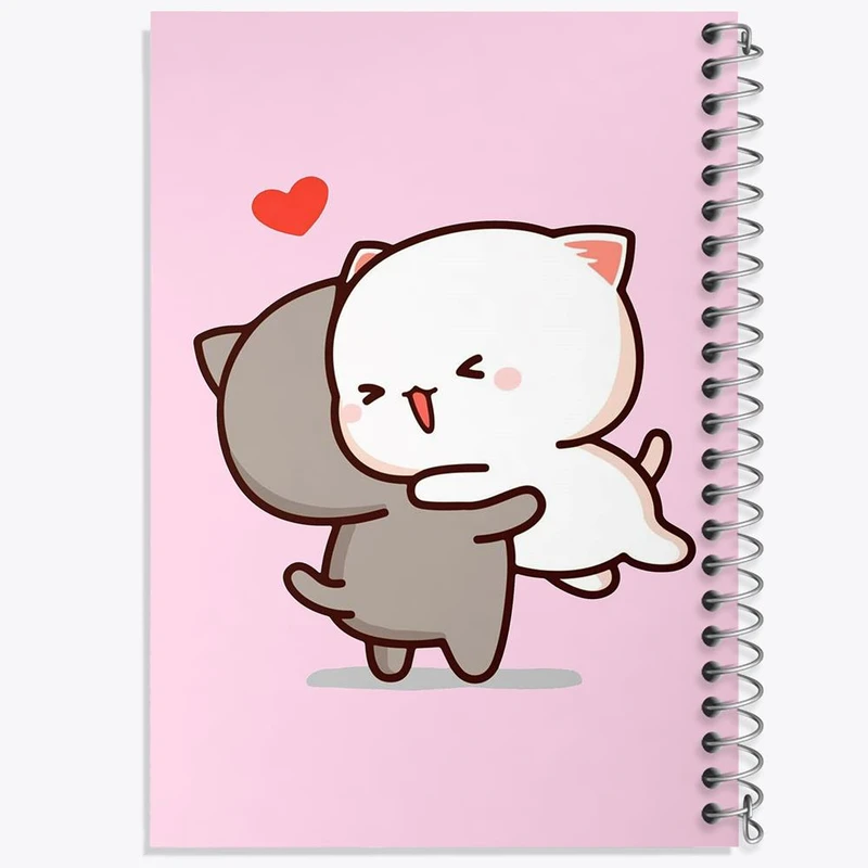 دفتر لیست خرید 50 برگ خندالو طرح گربه های بامزه کد 22025