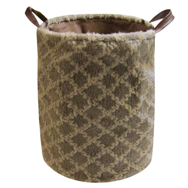 سبد رخت چرک هوم اند لایف مدل فوژان طرح بافت