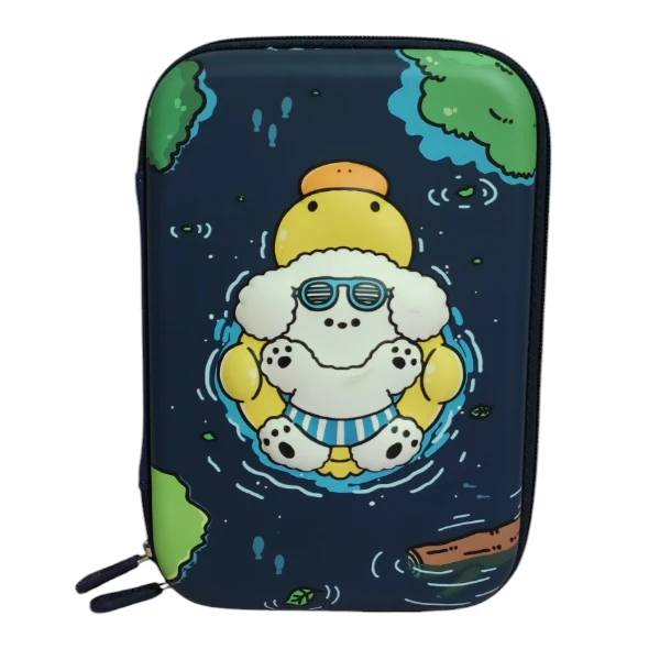 جامدادی مدل تبلتی طرح برجسته سگ شناور کد u11