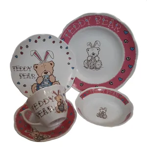 سرویس غذاخوری 5 تکه کودک طرح خرگوش