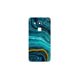MAHOOT Turquoise marblewith golden streaks Cover Sticker for Huawei Nova Plus