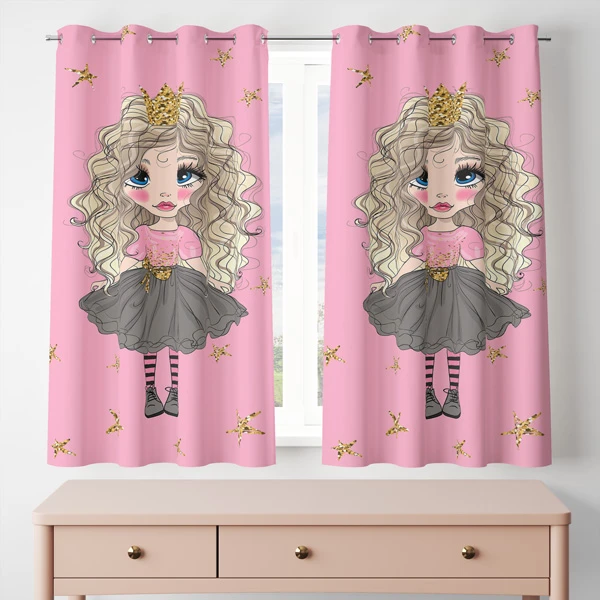 پرده مدل مخمل پانچی کد 7795 سایز 200x140 سانتی متر