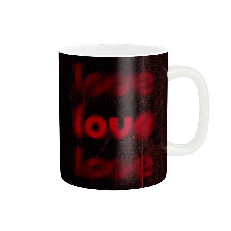 ماگ پاد آفرین مدل عشق LOVE کد 42