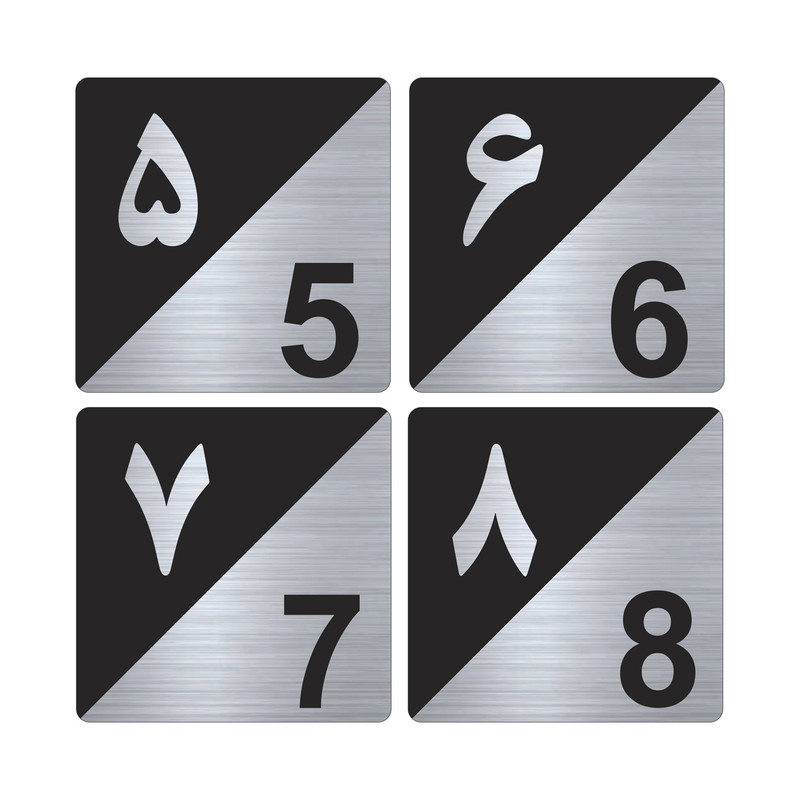 تابلو نشانگر طرح پلاک واحد مدل TR-59