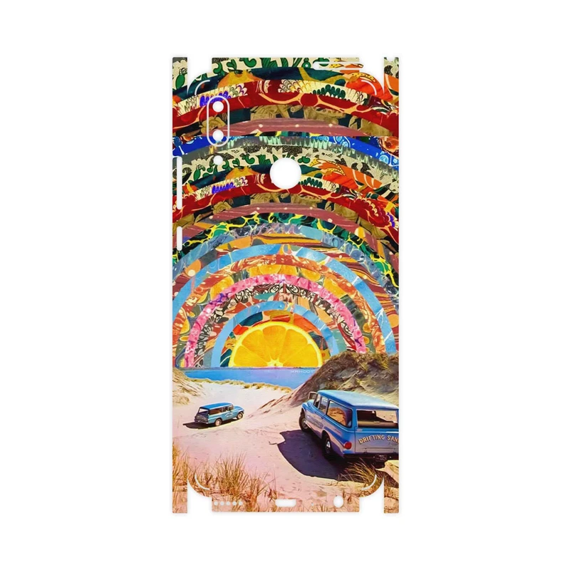 برچسب پوششی ماهوت مدل Collage of Orange Sky-FullSkin مناسب برای گوشی موبایل هوآوی P Smart 2019