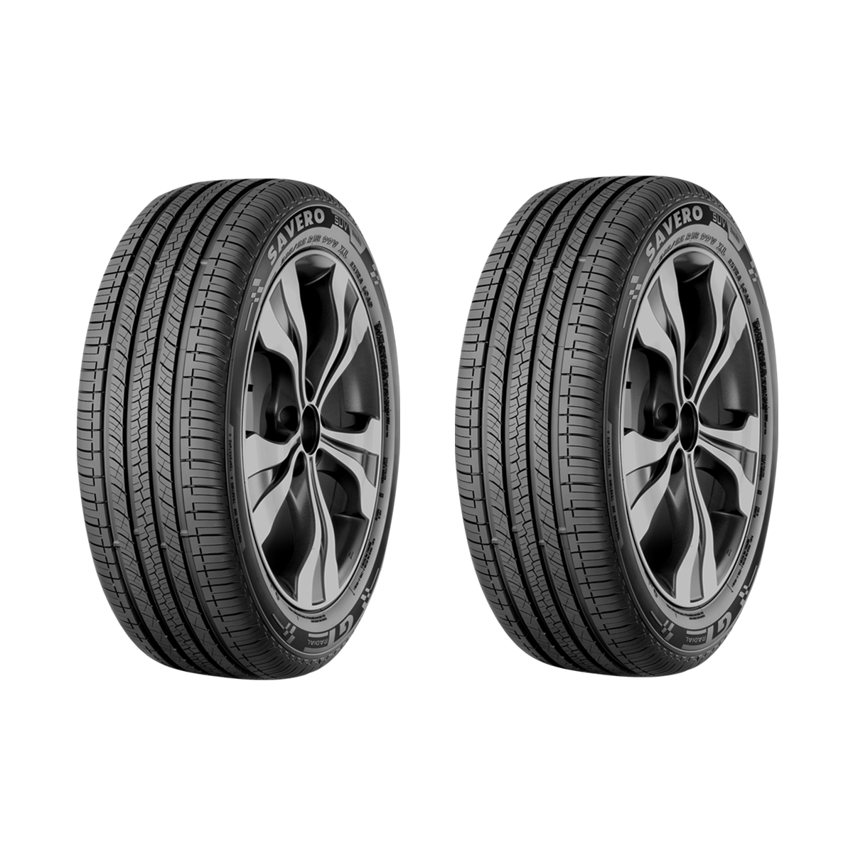 نکته خرید - قیمت روز لاستیک خودرو جی تی رادیال مدل SAVERO SUV سایز 225/55R18 - دو حلقه خرید