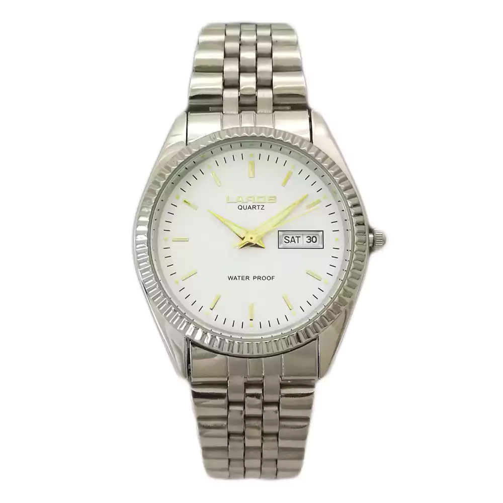 قیمت                                      ساعت مچی عقربه‌ای مردانه لاروس مدل 1216-7443-DD/1-1-1-4