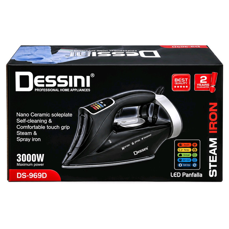 اتو بخار 3000 وات دسینی مدل DS-969D