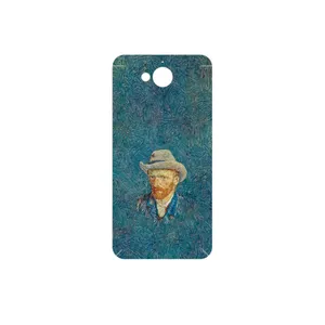 MAHOOT Self portrait with a gray felt hat Cover Sticker for HTC Desire 650
