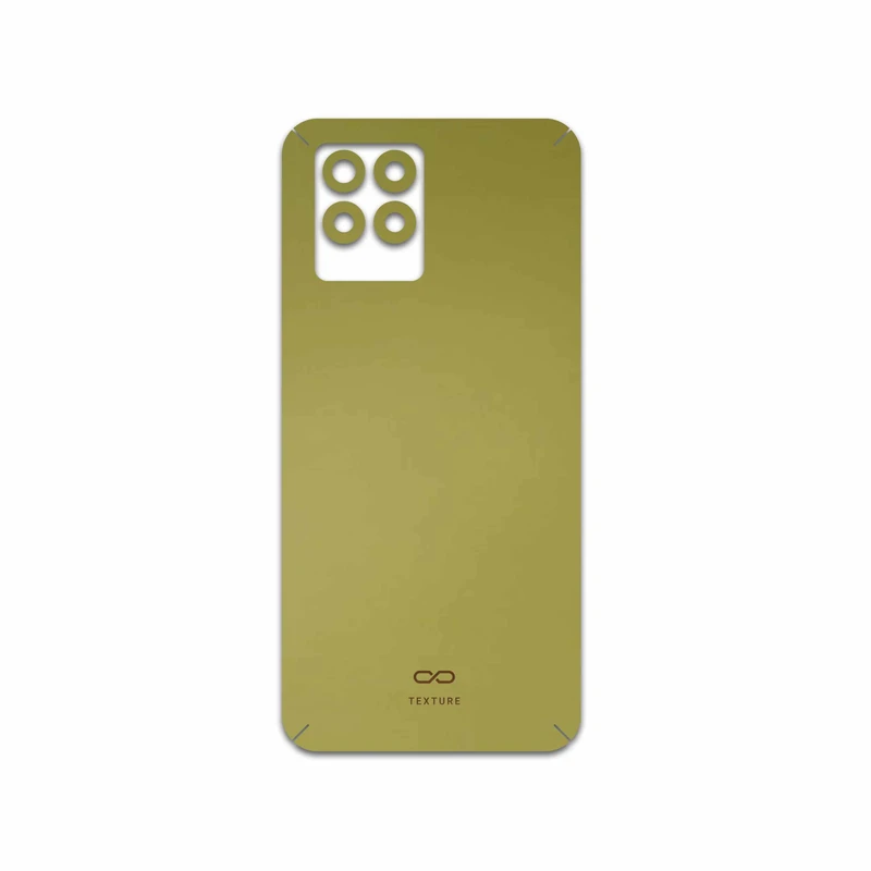 برچسب پوششی ماهوت مدل Matte-Gold مناسب برای گوشی موبایل ریلمی 8 Pro