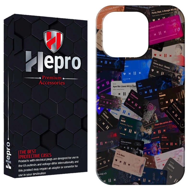 کاور هپرو مدل RC مناسب برای گوشی موبایل اپل IPHONE 16 PRO