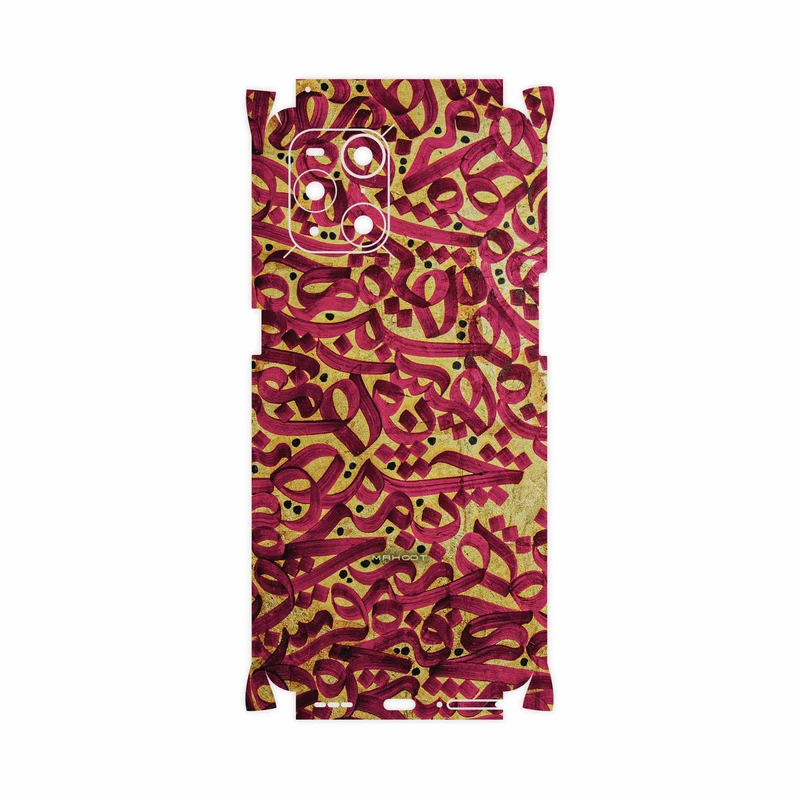 برچسب پوششی ماهوت مدل Nastaliq-6-FullSkin مناسب برای گوشی موبایل اپو Find X3 Pro