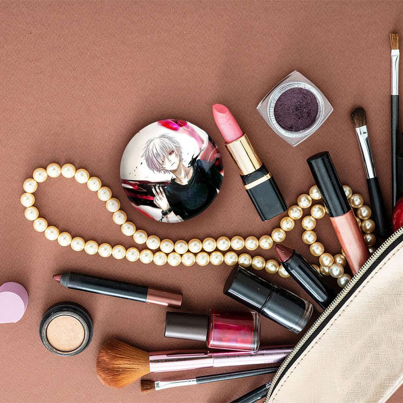 آینه جیبی خندالو طرح انیمه توکیو غول کد 4905