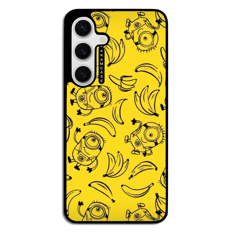 کاور آکام مدل AMC-WSGS24-MINIONS14 مناسب برای گوشی موبایل سامسونگ Galaxy S24