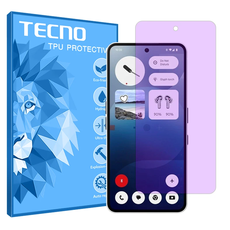 محافظ صفحه نمایش آنتی پرپل تکنو مدل Eye Care مناسب برای گوشی موبایل ناتینگ Phone 3a Pro
