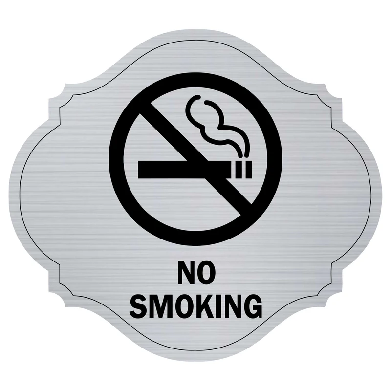 تابلو بازدارنده مدل no smoking 