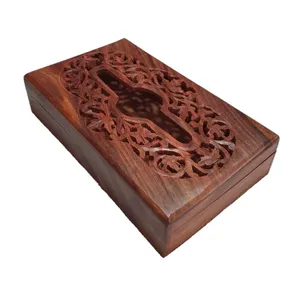 جعبه دستمال کاغذی مدل برگ انگوری 