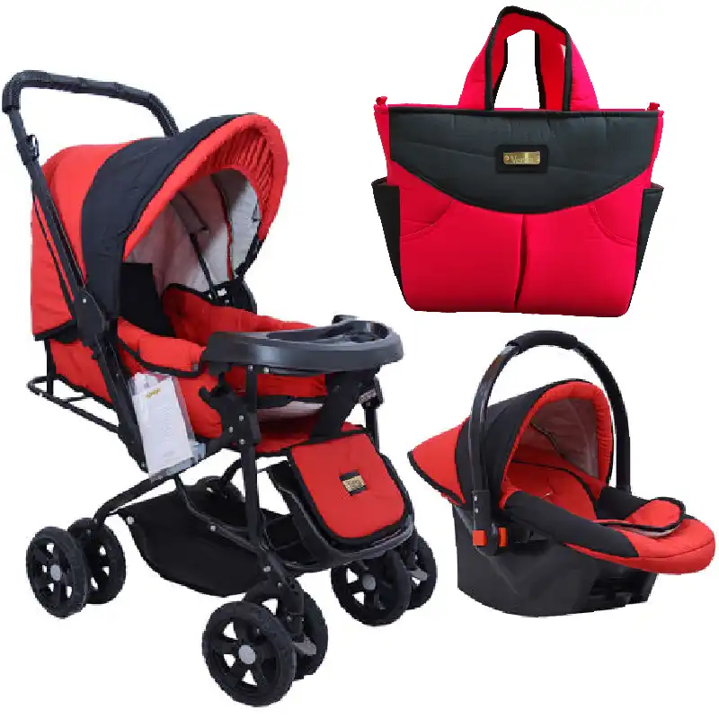 ست کالسکه و کریر کد 52 به همراه ساک لوازم کودک