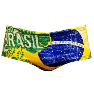 مایو مردانه توربو مدل Super Tank Brasil