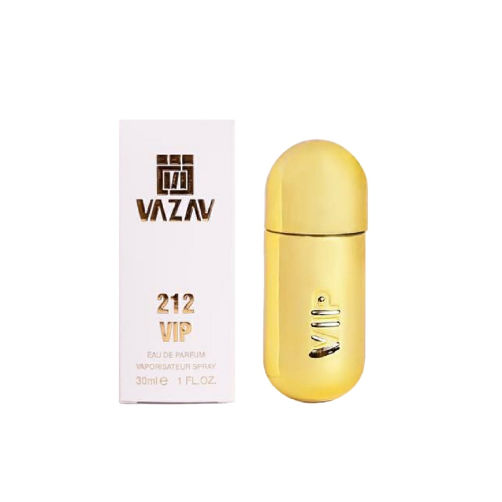 عطر جیبی زنانه واژاو مدل VIP 212 حجم 30 میلی لیتر