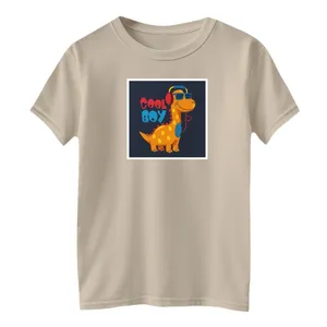 تی شرت آستین کوتاه بچگانه مدل دایناسور کد01