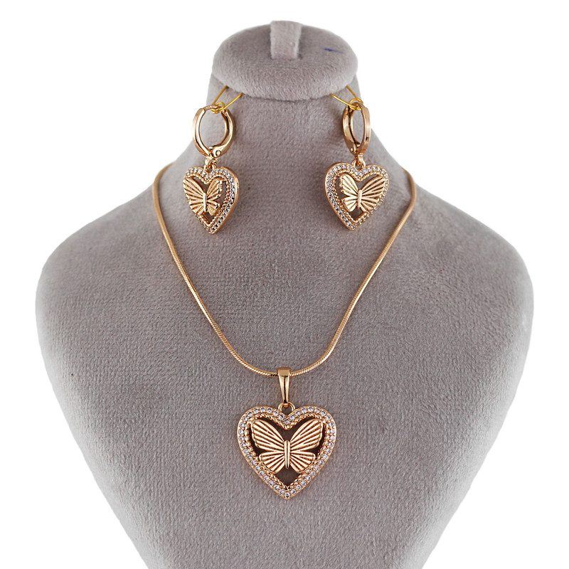 نیم ست زنانه ژوپینگ مدل قلب کد H170