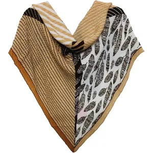 روسری زنانه مدل پاییزه پلیسه کد 0343-A32