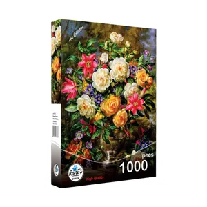 پازل 1000 تکه رونیز مدل سبد گل کد 7733