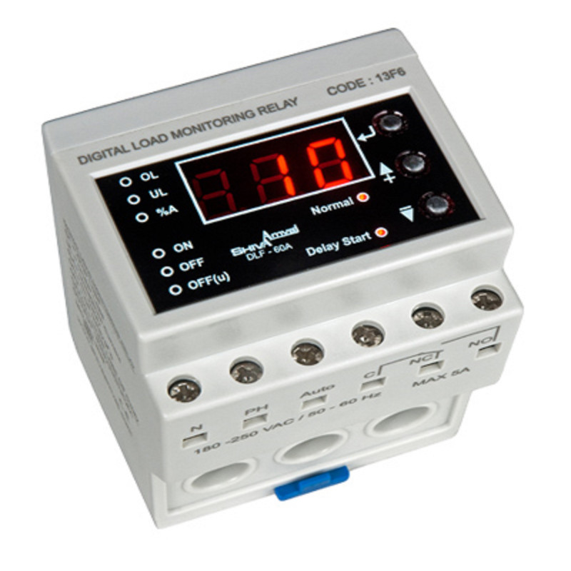 کنترل بار دیجیتال 60 آمپر شیوا امواج مدل DLF-60A کد 13F6 بسته ده عددی