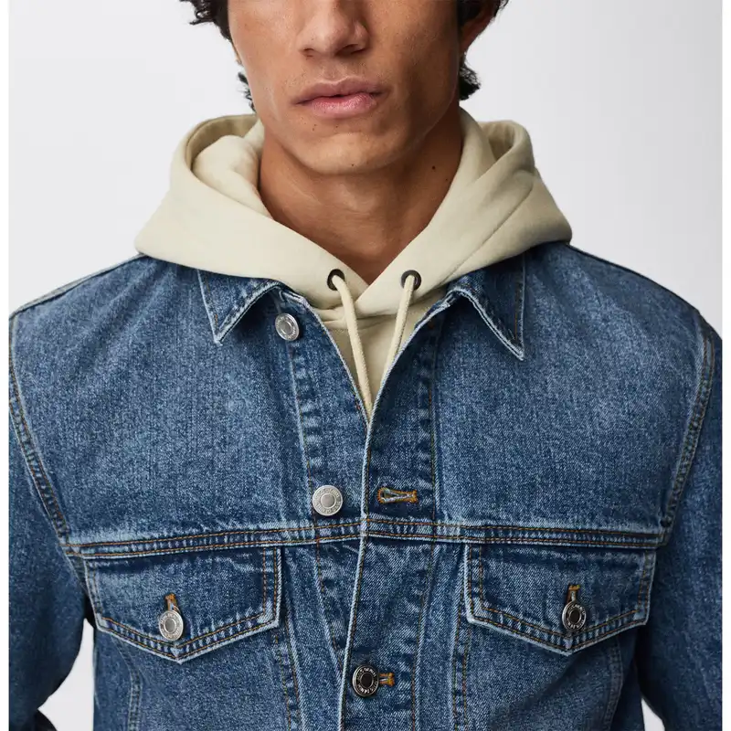 کت جین مردانه مانگو مدل MB503RYA