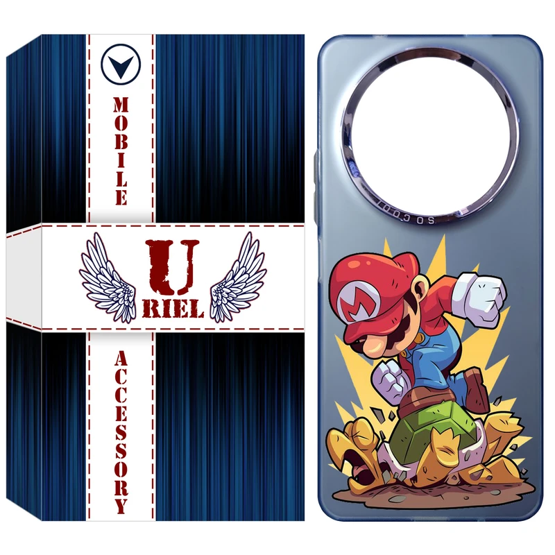 کاور یوریل مدل قاب SCL کد 64 طرح ماریو مناسب برای گوشی موبایل شیائومی Redmi A3 / Redmi A3X