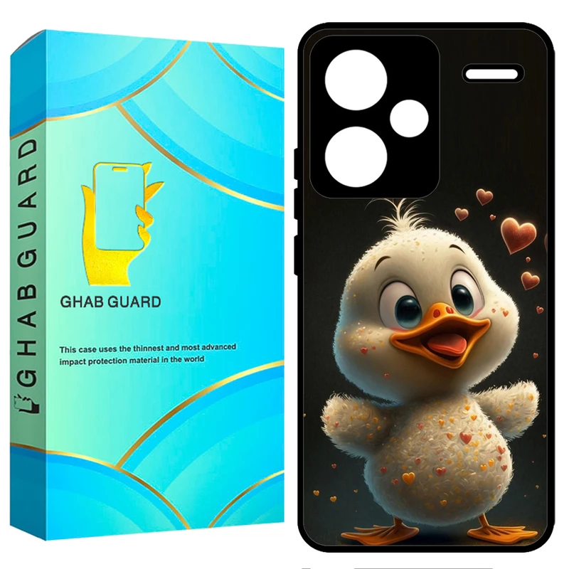 کاور قاب گارد طرح جوجه اردک مدل GCHPN13PL مناسب برای گوشی موبایل شیائومی Redmi Note 13 Pro Plus