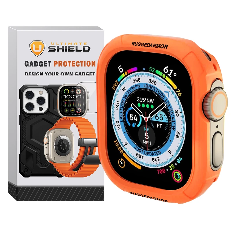 کاور آلتیمیت شیلد مدل Rugged ARM مناسب برای اپل واچ Ultra 3 49mm