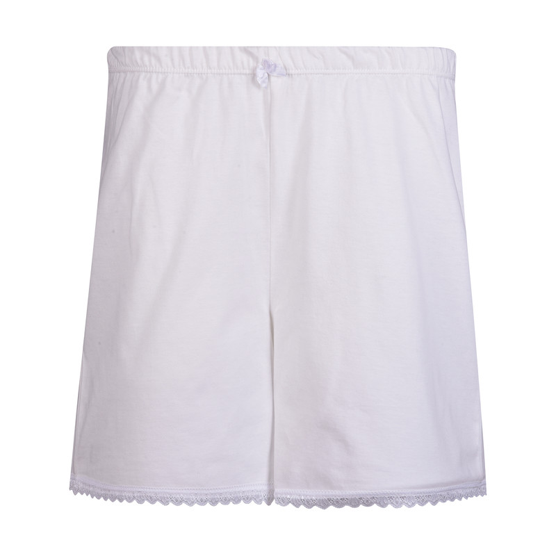 ست تاپ و شلوارک زنانه افراتین مدل 6593 رنگ سفید