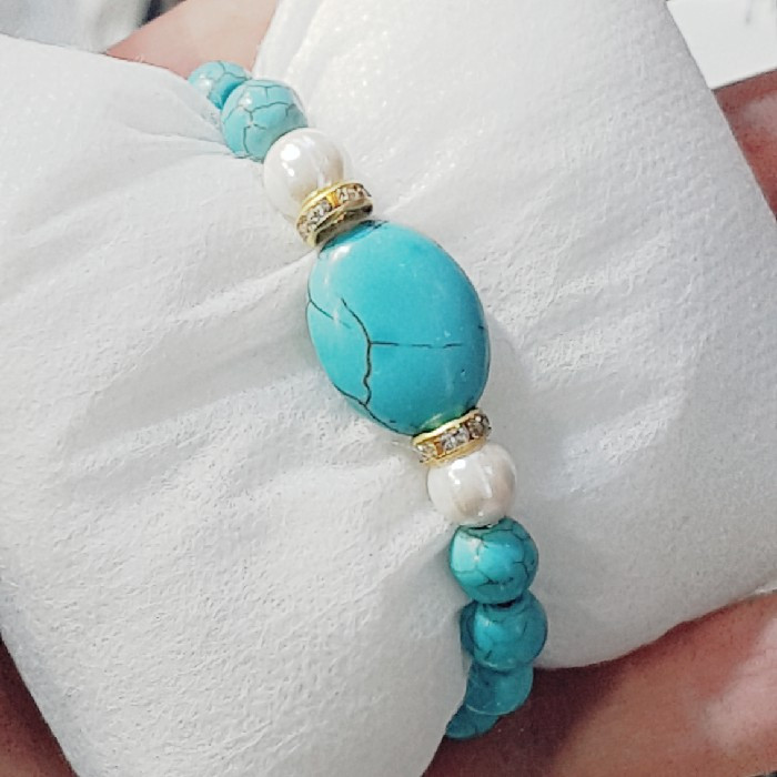 دستبند دخترانه مدل فیروزه کد P2300