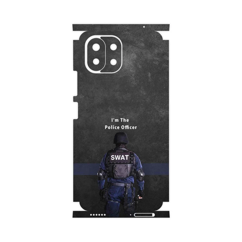 برچسب پوششی ماهوت مدل Police Officer-FullSkin مناسب برای گوشی موبایل شیائومی 11 Lite 5G NE