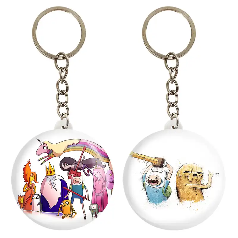 جاکلیدی خندالو مدل جیک و فین وقت ماجراجویی Adventure Time کد 2085020859 مجموعه 2 عددی