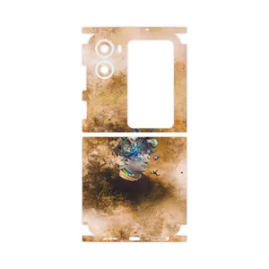 MAHOOT Collage of surreal Portrait of Men-FullSkin Cover Sticker for Oppo Find N2 Flip