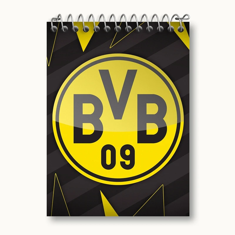 دفتر یادداشت 50 برگ خندالو مدل باشگاه دورتموند کد 27424