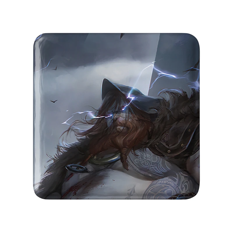 پیکسل خندالو طرح تور  گاد آف وار مدل مربعی کد 30449