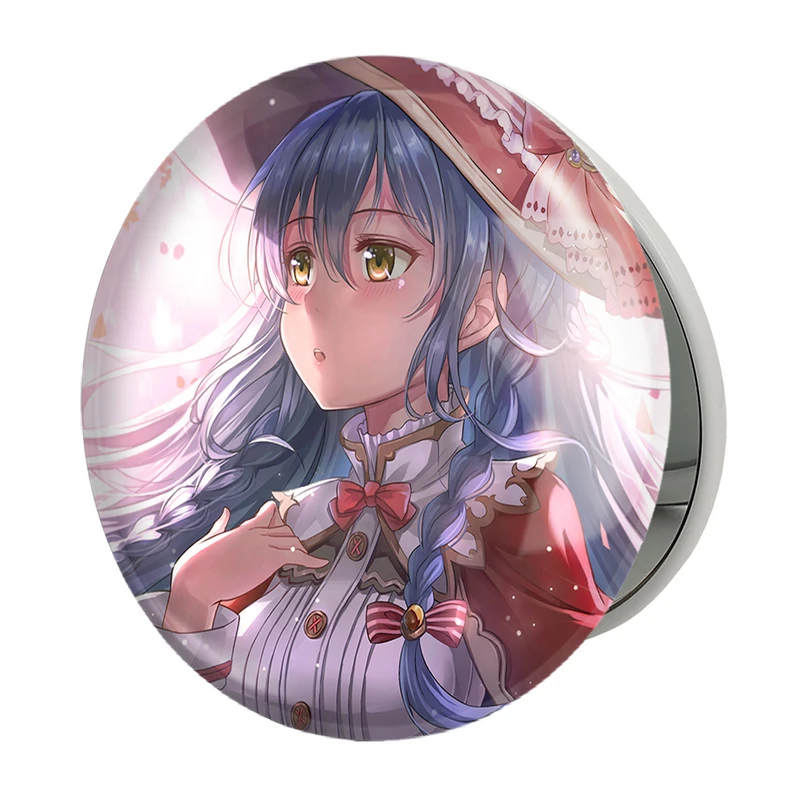 آینه جیبی خندالو طرح اومی سونادا انیمه لاو لایو Love Live مدل تاشو کد 18303 
