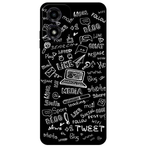 Megafone Social Media 1898 Cover For Motorola Moto G04 4G