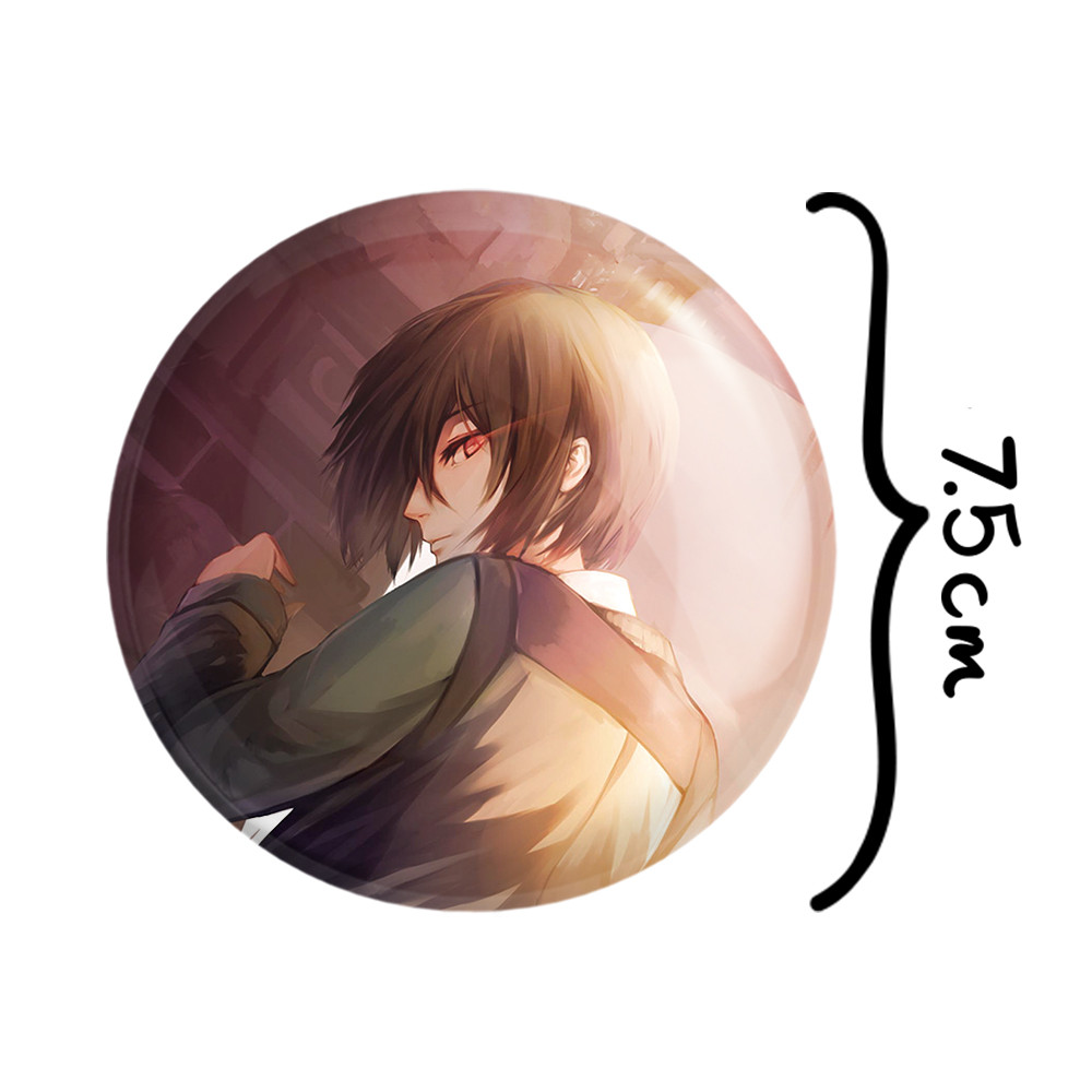 آینه جیبی خندالو طرح توکا کریشیما انیمه توکیو غول Tokyo Ghoul مدل تاشو کد 11916