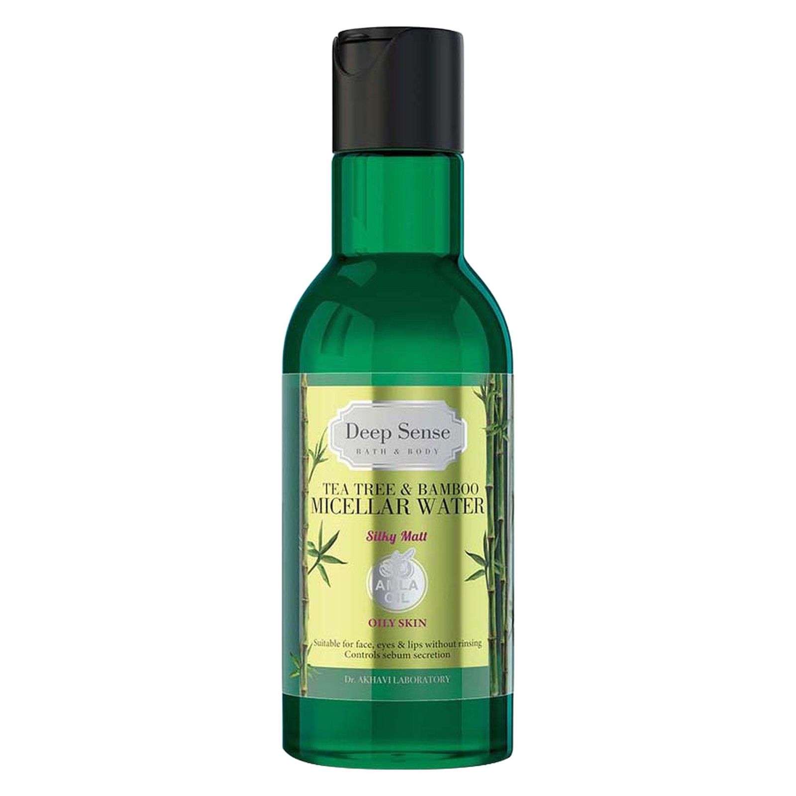 محلول پاک‌کننده آرایش صورت دیپ سنس مدل tea tree & bamboo حجم 160 میلی‌لیتر -  - 1